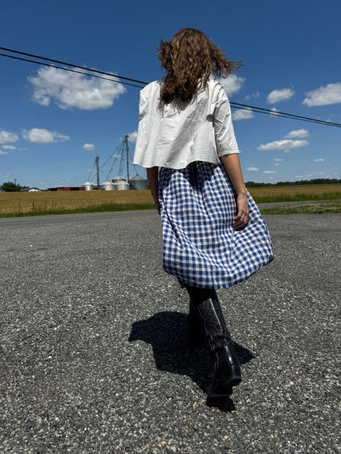 Bubble Skirt with Zipper