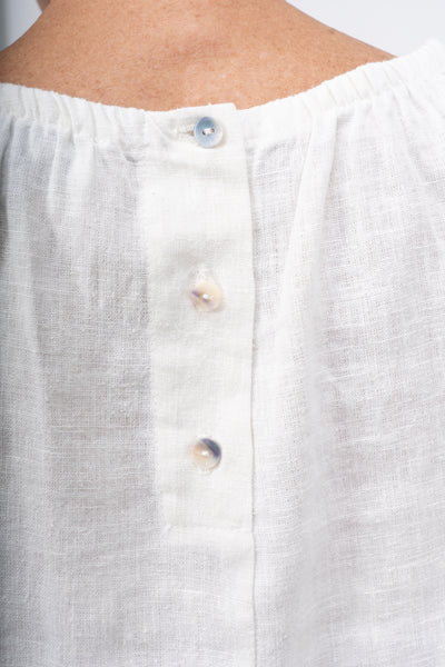 Linen Sleeveless Shirt