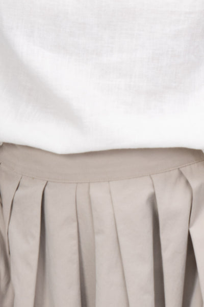 Skirt Cotton Khaki