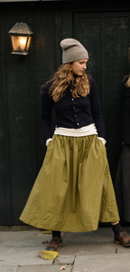 Skirt Green Cotton