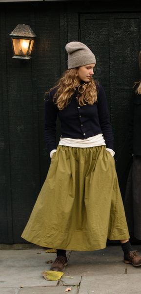 Skirt Green Cotton