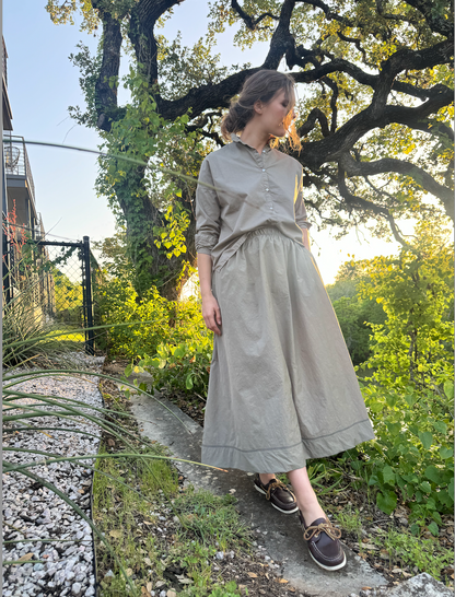 SKIRT TECH SAGE GREEN