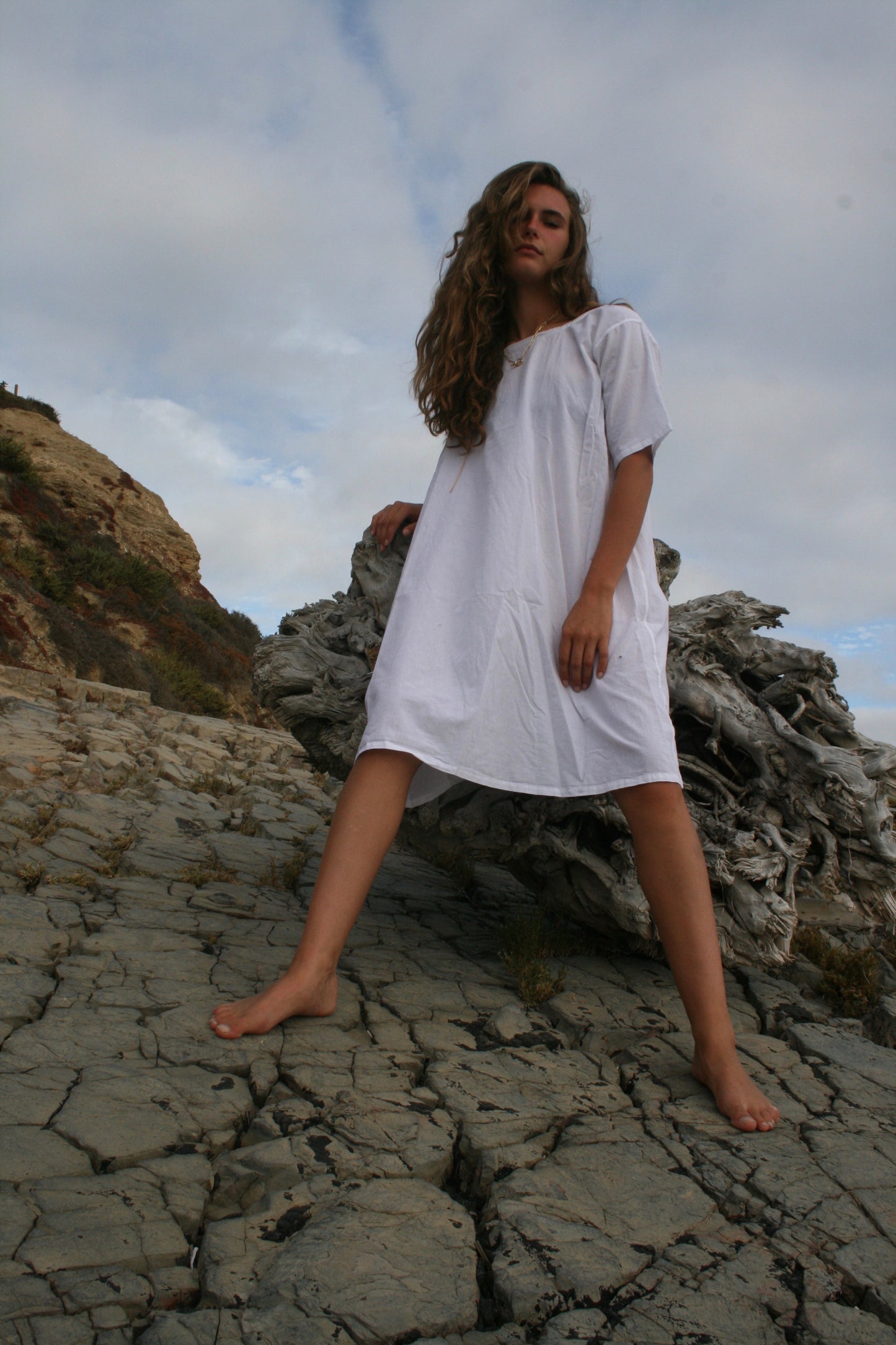 White Cotton Nightdress