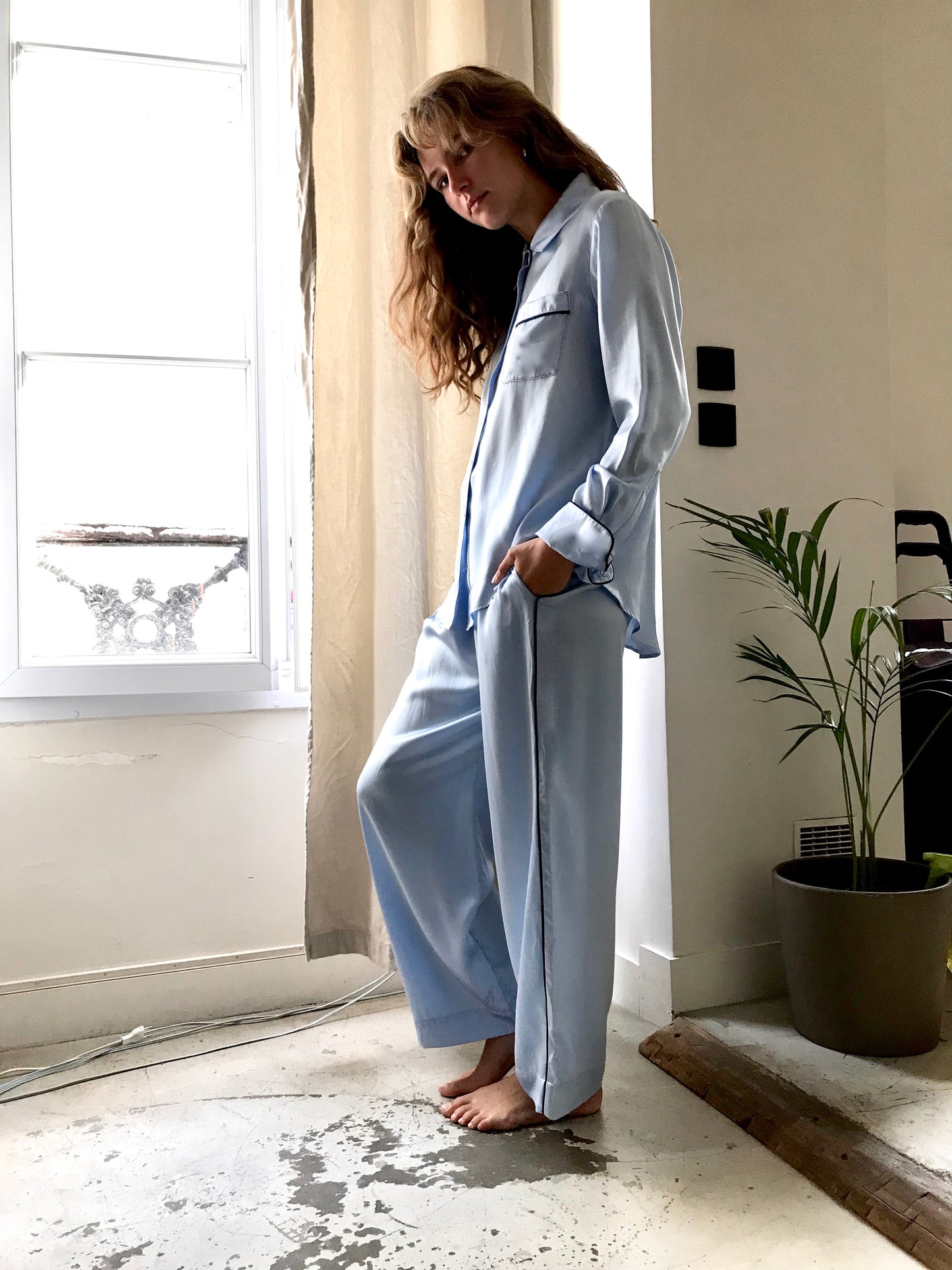 Silk Pajama Set