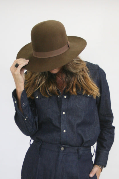 Denim Western Shirt