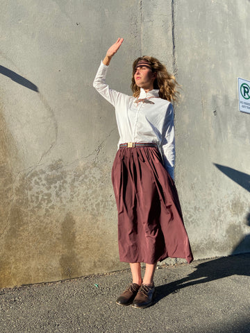 Rust Tech Skirt