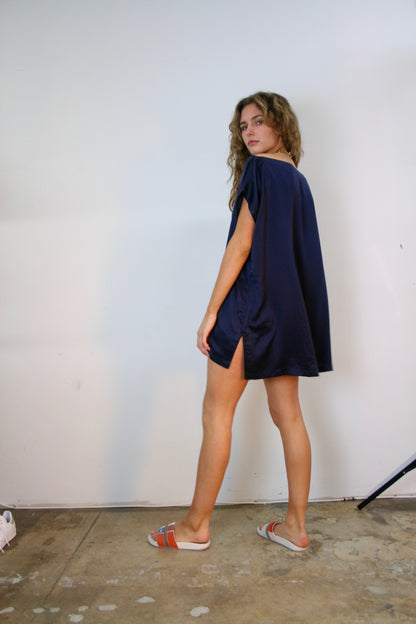 Black Silk T-Shirt