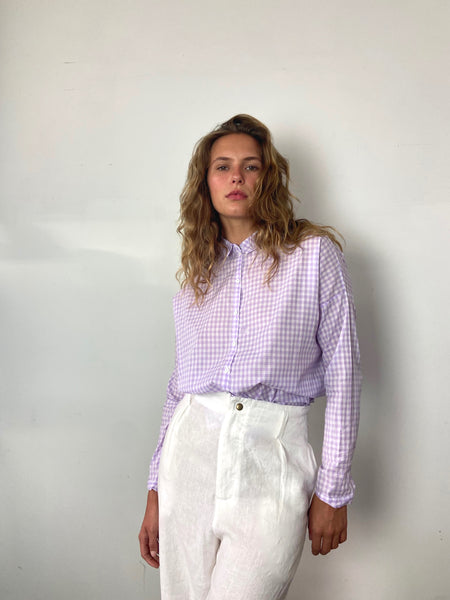 Linen pants white