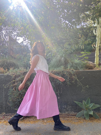 Skirt vintage pink
