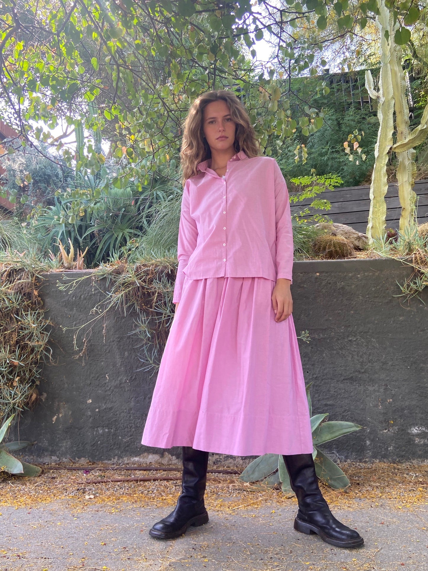 Skirt vintage pink