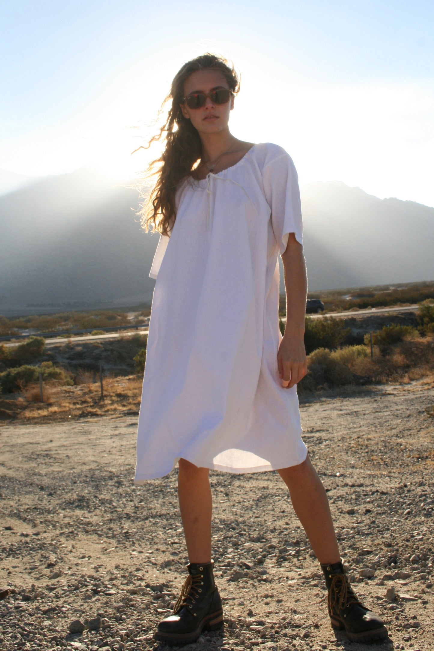 Linen French Dress