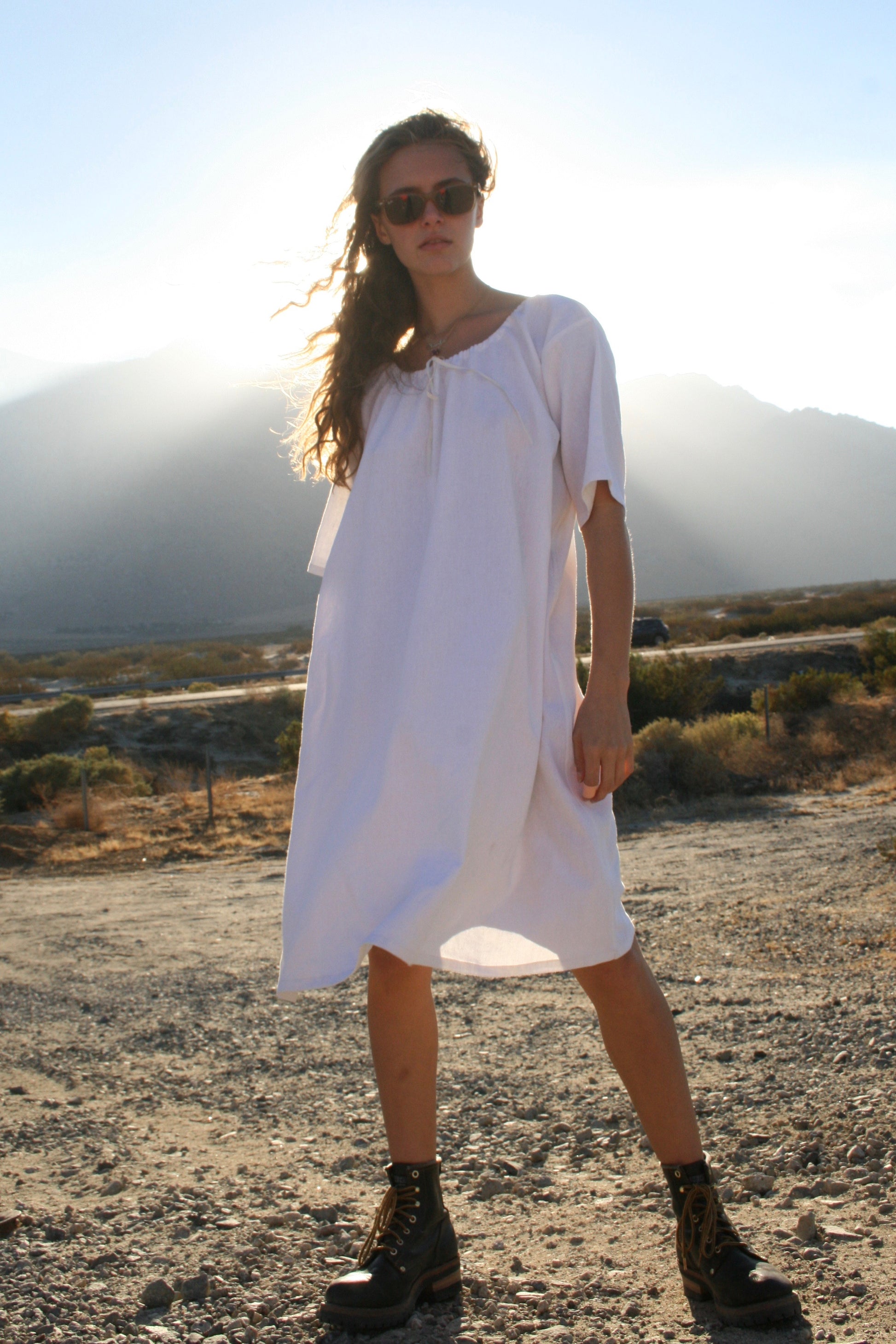 Linen French Dress