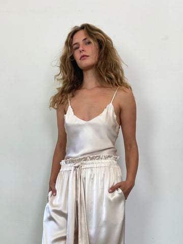 Silk tank