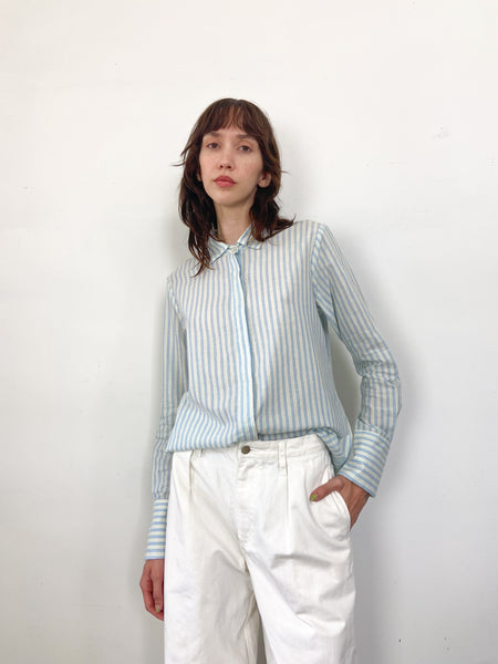 Linen pants white